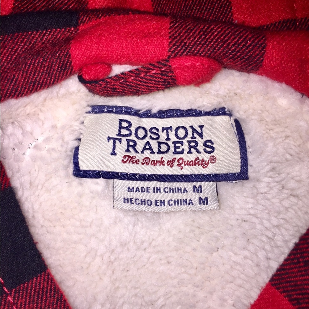 Buffalo Check Button Down Jacket With Hood - image 4